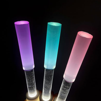 Acrylic Strikers - Small - Select Your Favorite Color Accessory To Match With Your Singing Bowl - Illuminating Wavelength For Sound Baths and Performances - Red Color
