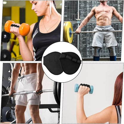 Giantree 1 Pair of Pull Up Gloves, Lifting Gloves, Non Slip Neoprene Pull Up Bar Pads Substitute for Workout Gloves to Prevent Callus Calisthenics, for Weightlifting Powerlifting Fitness, and Dips