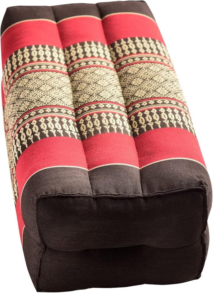 Yoga & Meditation Cushion - Organic Water-Resistant Kapok Filling, Meditation Cushion, Soft Yoga Prop