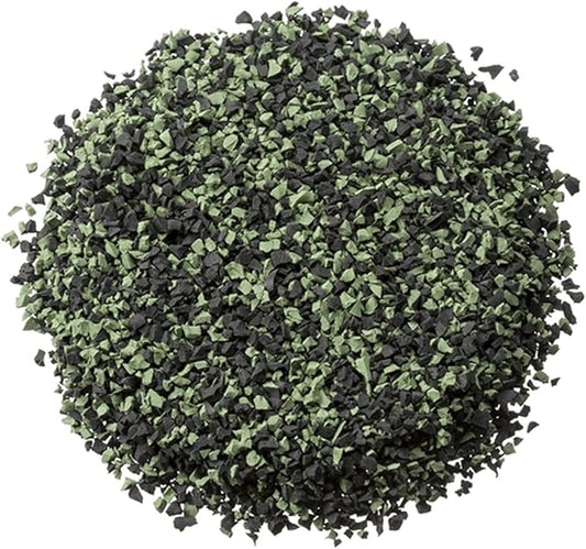 Poured-in-Place Surfacing Repair Kit Fix Rubber Playground (Green/Black, XL)