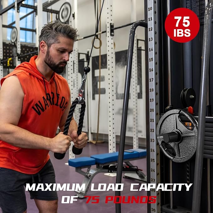 Lasnten Weight Stack Pin Extender for Cable Machine & Home Gym, 10 mm Gym Pin for 2" Weight Plates That Have a 2"(50.8mm) Hole