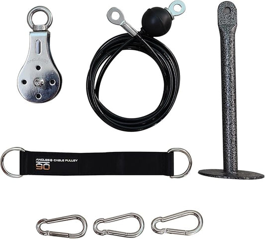 Cable Pulley - LAT Machine and Cable Substitute for Full Body Workouts with Weights