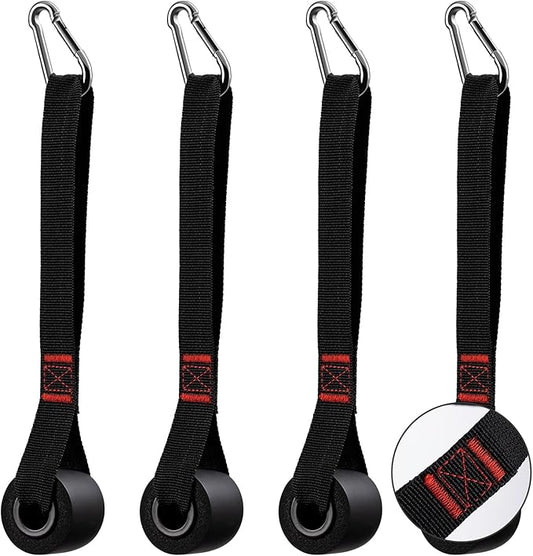 Slim Panda Door Anchor Strap for Resistance Bands, Door Resistance Bands for Workouts, Strength Training, Portable Door Gym Attachment for Home Fitness, Multi Point Anchor Workout Equipment