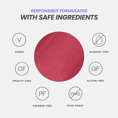 Wonderskin Wonder Blading All Day Lip Stain Peel Off Masque and Reveal Kit- Long Lasting, Waterproof Pink Lip Tint, Transfer Proof Natural Makeup Stain Kit (Charming)