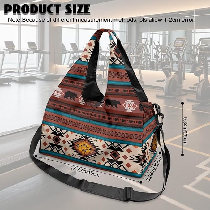 Yoga Mat Bag for Women Men Large Carryall Tote with Adjustable Shoulder Strap for Gym Yoga Travel Pilates Office