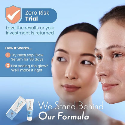 Tranexamic Acid Serum (10% Ultra-Pure), Niacinamide (4%), Copper Peptides - Patented Anti Aging Skincare Glow Cream with TXA for the Face, Neck and Even Hands - Lightweight, Fast Absorbing - 1 Fl Oz