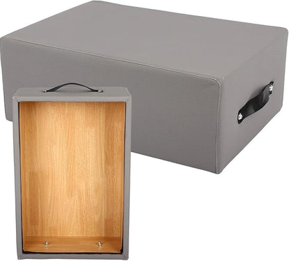 FAHKNS Portable Pilates Reformer Sitting Box, Non-Slip Pilates Sit Boxs for Home Workout, Pilates Exercise Accessories for Pilates Refomer/Board, Posture Correction