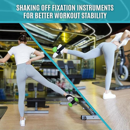 Dumbbell Foot Attachment for Leg Workout, Dumbbell Attachment Straps, Tibialis Trainer, Ankle Straps for Dumbbells, Dumbbell Foot Strap for Weight Lifting,Shin Splint,Hamstring Curls,Leg extensions