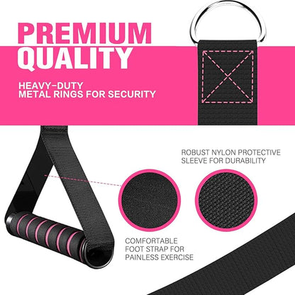 Pilates Bar Kit with Resistance Bands,Pilates Bar with Stackable Bands Workout Equipment for Legs,Hip,Waist and Arm,Exercise Fitness Equipment for Women & Men Home Gym Yoga Pilates