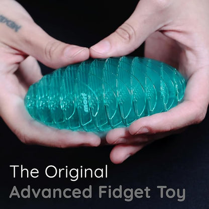 Morf Fidget Worm Toy - Flexible 3D Sensory Toy for Kids, Teens, and Adults – Stretchy, Quiet, Stress and Anxiety Relief, Focus - for Tactile Play, School, Work Gifts, Great for Classroom and Office