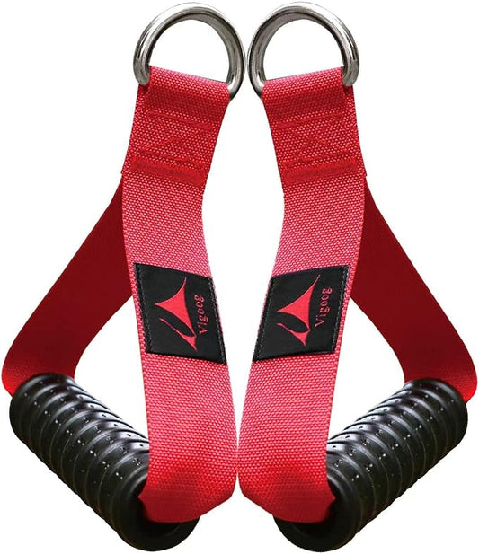 Heavy Duty Gym Workout Handles Attachment for Cable Machine,Resistance Band,Pulley System Home Exercise Equipment, Compatible with Bowflex,Total and Smith, Comfortable and Stronger Grip