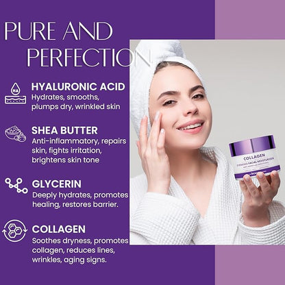 Collagen Daily Face Moisturizer - Hydrating, Anti-Aging, Skin Firming - Dermatologist Tested, Clean Beauty, Cruelty-Free Korean Skin Care for All Skin Types - 1.69 fl. oz