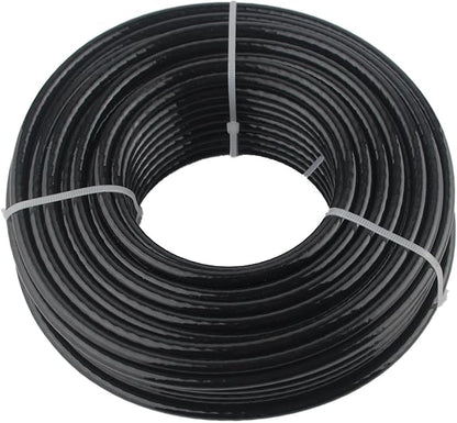 32.8Ft/98.4Ft Fitness Pulley Cable,1/4"(6mm) Gym Steel Cable for DIY Home Gym, Gym Cable Replacement for Pulley Cable Machine, DIY Home Gym,TPU Coated