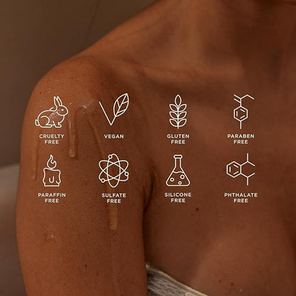 + Lux Unfiltered N°16 Opulent Shower Oil - Body Wash in Tuberose - Full Body Cleansing Oil with Jojoba, Avacado, and Grapeseed - Vegan & Cruelty Free