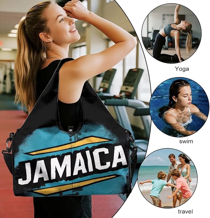 Yoga Mat Bag for Women Men Large Carryall Tote with Adjustable Shoulder Strap for Gym Yoga Travel Pilates Office