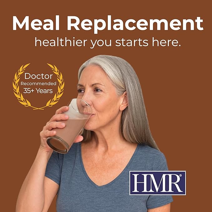 HMR 120 Chocolate Shake Meal Replacement Powder | Chocolate Shake Mix to Support Healthy Weight Loss | 12g of Protein | Nutritional Drink | Low Calorie Food | 12 Servings