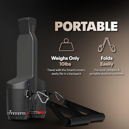 MAXPRO Fitness: Cable Home Gym | As Seen on Shark Tank | Versatile, Portable, Bluetooth Connected | Strength, HIIT, Cardio, Plyometric, Powerful 5-300lbs Resistance