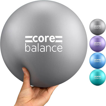 9 Inch Anti Burst Pilates Ball - Mini Exercise Ball for Yoga, Barre, Stretching and Core Stability Workout