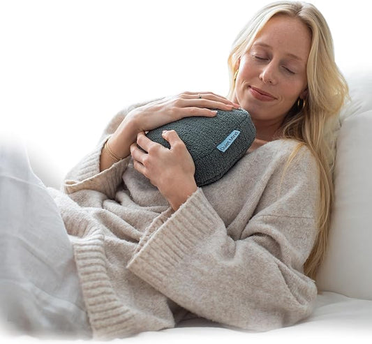 Quiet Mind 1.5 lb Weighted Stress Squeeze Ball – Soft Squishy Fidget Gadget for Adults – Help Relieve Stress, Anxiety, Tension - Promotes Focus, Clarity - Sensory Ball for Desk, Office, or Home Use