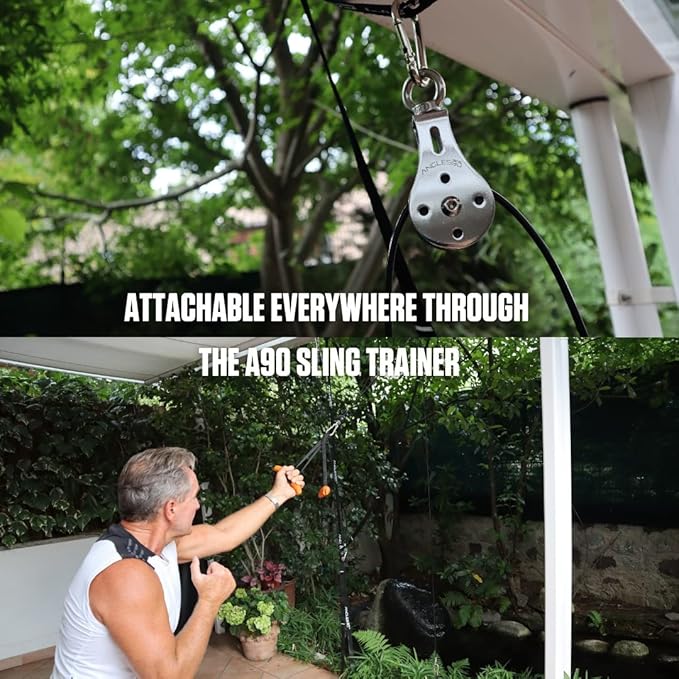 Cable Pulley - LAT Machine and Cable Substitute for Full Body Workouts with Weights