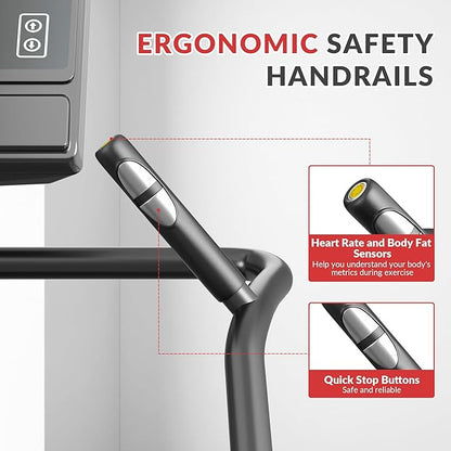 Fitvids Stair Stepper Machine, Commercial Grade Stair Climber with 15 Resistance Levels, Continuous Stair Stepping Machine for Cardio and Lower Body Workouts, LED Screen, Exercise Machine for Home Gym