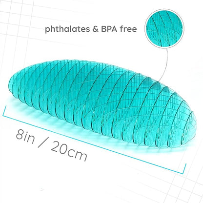 Morf Fidget Worm Toy - Flexible 3D Sensory Toy for Kids, Teens, and Adults – Stretchy, Quiet, Stress and Anxiety Relief, Focus - for Tactile Play, School, Work Gifts, Great for Classroom and Office