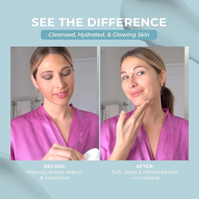 The Beauty Spy Seoul Cleansing Balm-To-Oil Make Up Remover | 3-In-1 Formula - Cleanses, Removes Makeup & Moisturizes Skin | Korean Makeup Remover Balm | Safe on Skin | 30ml/1.01 Oz