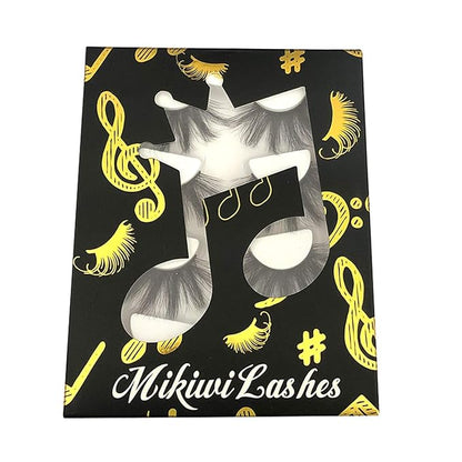Mikiwi 25mm Faux Mink Lashes, 25mm Lashes, 6D Faux mink lashes, Faux Mink Eyelashes, Dramatic Lashes, Faux Mink Eyelashes (6D4-01)