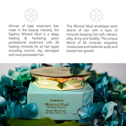 Hydration and Curly Mineral Mud (Normal & Dry Hair, 8.5oz)