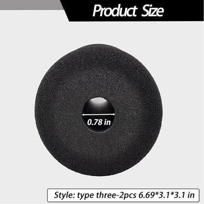 Protective Pads Cushion (6.69 * 3.1 * 3.1 in), Sponge Rollers for for Exercise Equipment Workout Machine-Sit ups, Barbell Bench