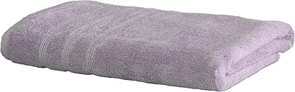 Mosobam Luxury Turkish Bath Towels 30X58 Lavender Aura 700 GSM Bamboo Viscose & Aegean Turkish Combed Cotton
