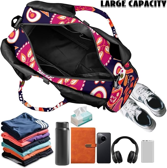 Yoga Mat Bag for Women Men Large Carryall Tote with Adjustable Shoulder Strap for Gym Yoga Travel Pilates Office