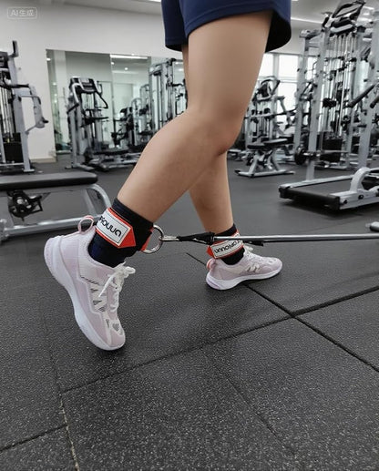 Comfortable ankle strap (Pair) with buckle, resistance training, adjustable ankle strap, rust-free, lightweight nylon – a comfortable accessory for athletes, suitable for hip exercises, multiple color options, suitable for leg training, and skin-friendly