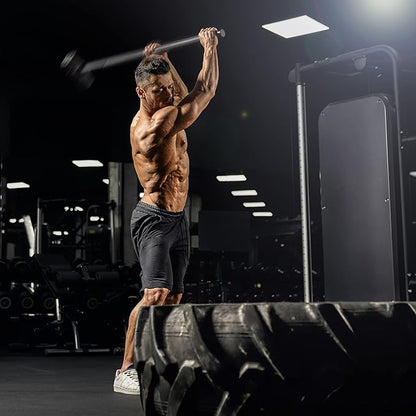 Philosophy Gym Fitness Hammer, 5 LB - Steel Hammer for Strength Training