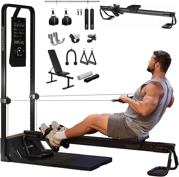 Speediance Home Gym, Smart AI-Powered Multi-Functional Smith Machine for Full Body Strength Training, All-in-one Gym Equipment, Digital Weight System, Workout Station, Squat Rack, Gym Monster 2