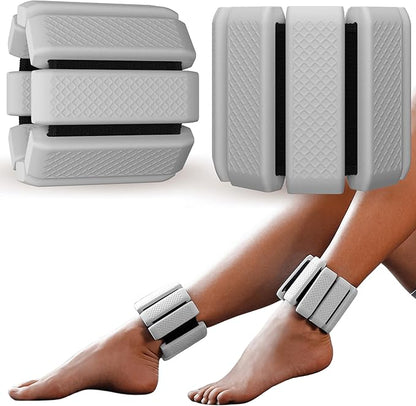 Polyfit Wrist & Ankle Weights - 1 Pair - Wearable Ankle Weights for Women and Men - Wearable Bracelet for Exercise, Yoga, Walking, Running, Dance, Barre, Pilates, Cardio, Aerobics
