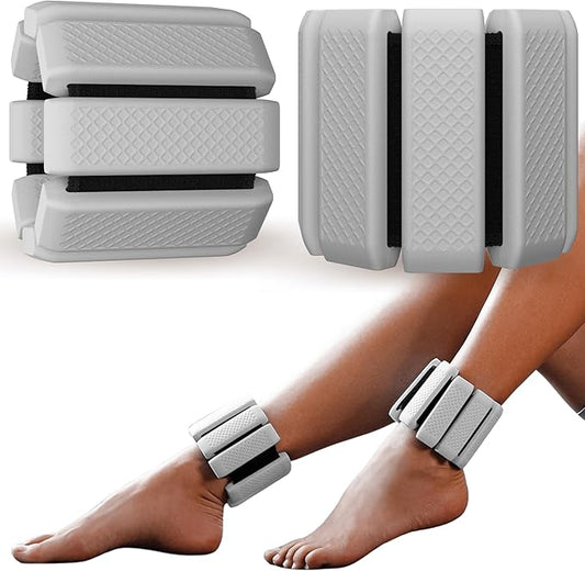 Polyfit Wrist & Ankle Weights - 1 Pair - Wearable Ankle Weights for Women and Men - Wearable Bracelet for Exercise, Yoga, Walking, Running, Dance, Barre, Pilates, Cardio, Aerobics