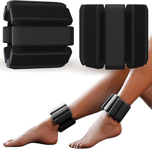 Polyfit Wrist & Ankle Weights - 1 Pair - Wearable Ankle Weights for Women and Men - Wearable Bracelet for Exercise, Yoga, Walking, Running, Dance, Barre, Pilates, Cardio, Aerobics