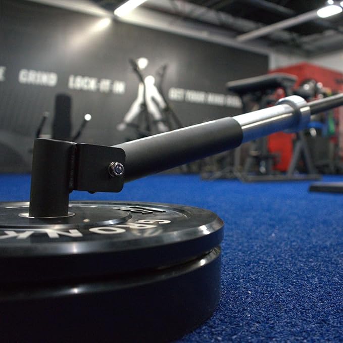 Gronk Fitness Landmine Handle Attachment for Barbell | Heavy-Duty 360° Swivel T Bar Row Stand | V Bar Compatible, Fits Olympic & Standard Bars | Home Gym Landmine for Full-Body, Deadlift & Leg Press Workouts