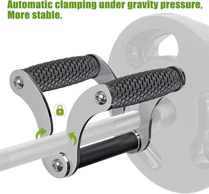 Kipika Landmine Attachment for Olympic Barbell Bars, Wall Mount Landmine Attachment, V Bar Row Landmine Handle and Viking Press Landmine Handle, Versatile Strength Training Equipment for Home Gym