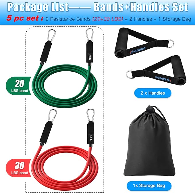 Brebebe Door Anchor Strap for Resistance Bands Exercises, Multi Point Anchor Gym Attachment for Home Fitness, Portable Door Band Resistance Workout Equipment, Easy to Install, Punch-Free, Nail-Free