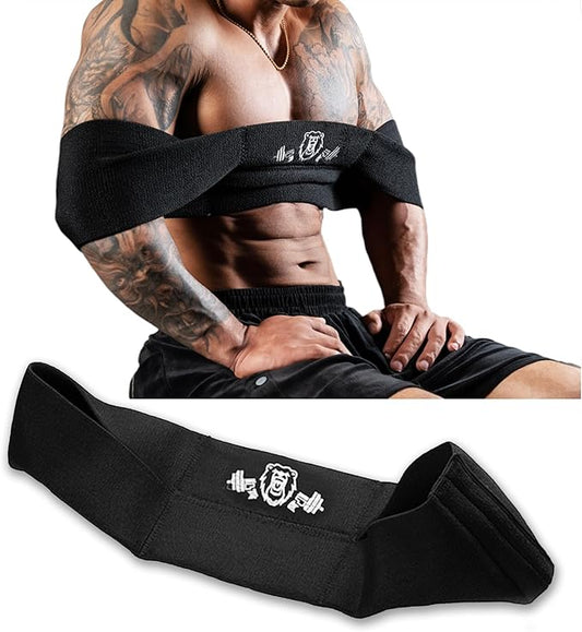 MANUEKLEAR Bench Press Band, Sling Bench Press Band for Men and Women Power Weight Lifting Fitness - Push Up Exercise Assistance Bench Block Increase Strength Gym Workout Equipment