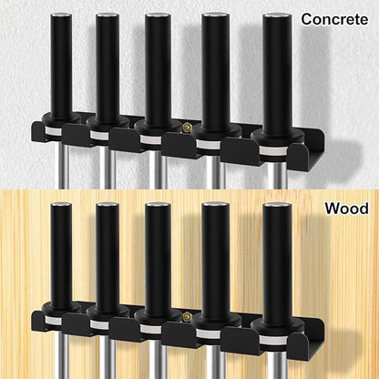 Barbell Storage Rack,Heavy Duty Vertical Hanging Barbell Rack,Wall Mounted Barbell Holder, Olympic Wall Mount Barbell Holder Space Saving Bar Holder Suitable for for Home,Commercial, Garage Gym