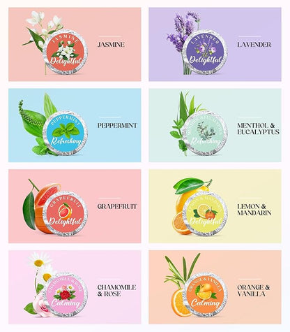 POPCHOSE Shower Steamers Aromatherapy - Self Care & Home SPA Relaxation, 8 Scents Gifts for Women, Mom, Grandma, Wife and Daughter, Birthday Gifts for Women and men, Stocking Stuffers for Teens Adults