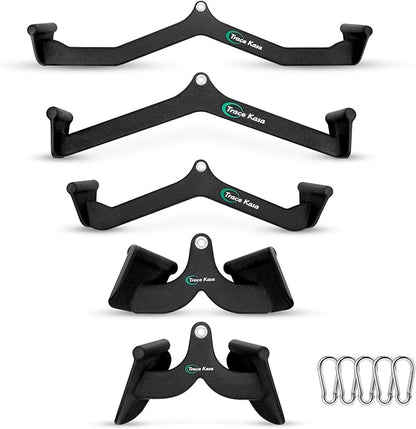 LAT Pulldown Attachments: LAT Pull Down Bar Cable Machine Attachment Home Gym Equipment