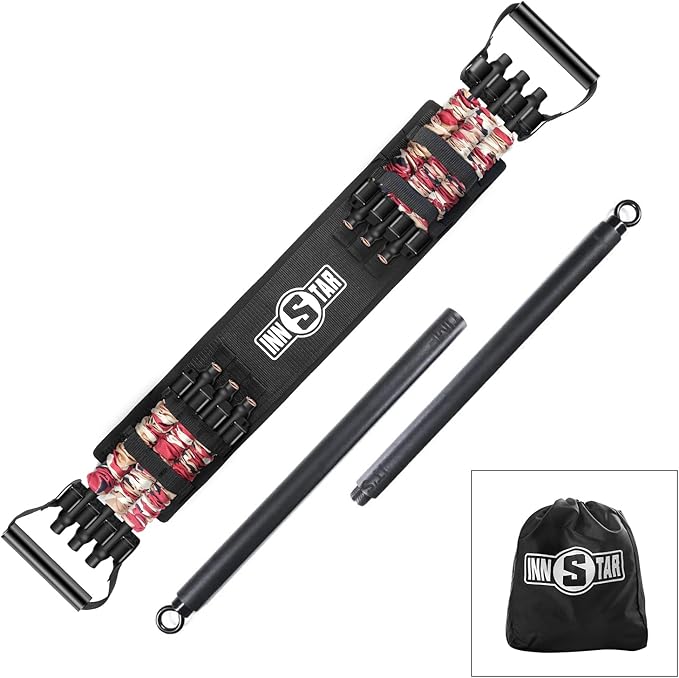 Innstar Multi-Function Resistance Bands for Working Out, Push Up Exercise Bands Resistance Bands Set for Bench Press Gym Equipment, Home Workout, Travel Portable