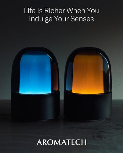 AromaTech AromaDream Scent Diffuser for Essential Oil Blends & Fragrances – Cold-Air Diffusion Scent Machine w/Bluetooth for Home, Bathroom, Bedroom, Boutiques, Spa – Nebulizing Diffusion System