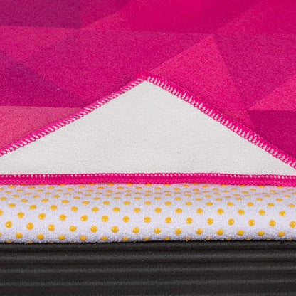 Yoga Drip Yoga Towel - Non Slip Hot Yoga Mat Towel With Corner Pockets, No-Skid Grip, and Built-in Alignment Lines | Soft, Moisture Wicking, and Sweat Absorbent | No Bunching, Stays in Place 72" x 25"