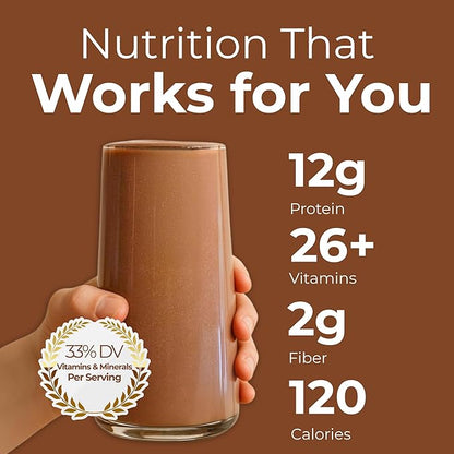 HMR 120 Shake Meal Replacement Powder | Mocha Shake Mix to Support Healthy Weight Loss | 12g of Protein | Nutritional Drink | Low Calorie Food | 12 Servings