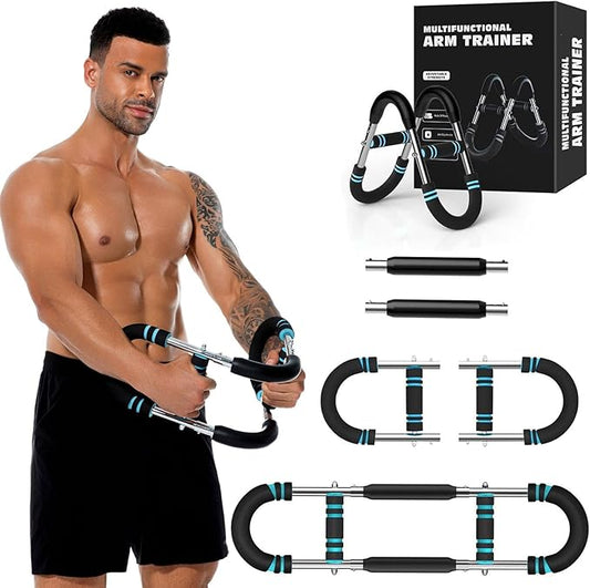Twister Arm Trainer, Adjustable Chest Workout Equipment for Men & Women, Home Gym Strength Trainer, Muscle Builder & Strength Training for Arms, Chest